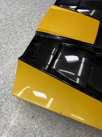 16-24 Lamborghini Huracan Spyder Rear Engine Hood Bonnet Yellow