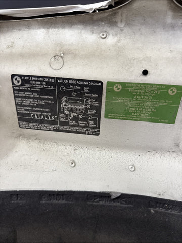 (PICKUP ONLY) BMW E46 M3 01-06 Front Hood Bonnet Panel Alpine White Camo Wrapped