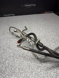 08-13 BMW M3 E90 E92 E93 Front Lower Power Steering Line Hose Set OEM