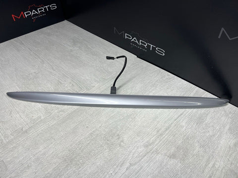 Genuine 04-06 BMW E46 325 330 M3 Coupe Trunk Lid Grip Handle Silver Grey Gray