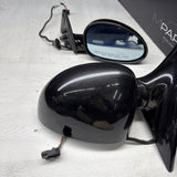 01-06 BMW E46 M3 Side View Door Mirrors Pair Jet Black