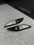 BMW E39 M5 540I REAR DOME LIGHTS INTERIOR READING LAMP BLACK R/L 2491509 2491510