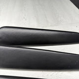 01-06 BMW OEM E46 M3 Coupe Trim Armrest Pads Set Black 8238622 *Notes*