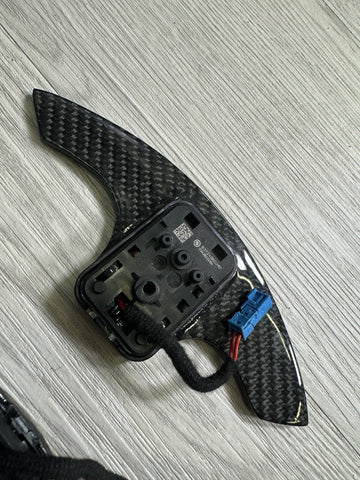 Carbon Fiber BMW F80 F82 F83 F90 G02 G20 G80 G82 G83 M3 M4 M5 M6 Paddle Shifters