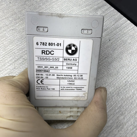 07-10 OEM BMW E93 328 335 Tire Pressure Control Module Unit TPMS RDC