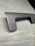 01-06 BMW E46 M3 Interior Left Dash Vent Trim Brushed Aluminum Broken Tab / Dent