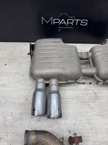 BMW E92 E93 M3 08-13 Eisenmann Race Connecting Pipes Exhaust Section 2x83mm