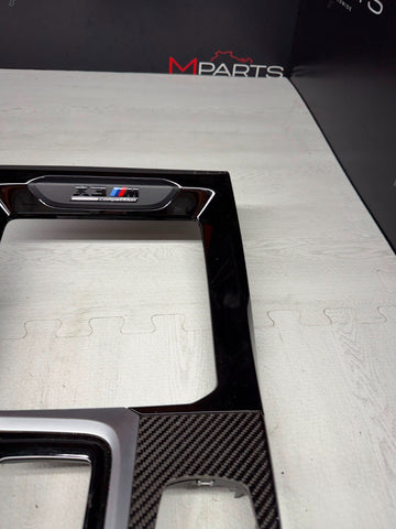 18-21 BMW F97 X3 M G01 X3 Competition Center Console Trim Cover Carbon Fiber OEM