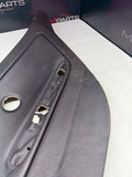 01-06 BMW E46 M3 REAR PASSENGER RIGHT SIDE DOOR PANEL CARD BLACK OEM