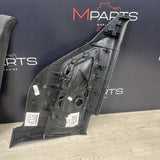 BMW E46 M3 01-06 Coupe Rear Left Door Cards Black Genuine 51437890743