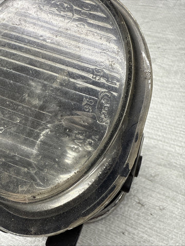 01-06 BMW E46 M3 Front Left Driver Bumper Fog Light Clear Fluted OEM