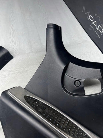 01-06 BMW E46 M3 BLACK DEAD PEDAL KICK PANELS COVERS 7902400