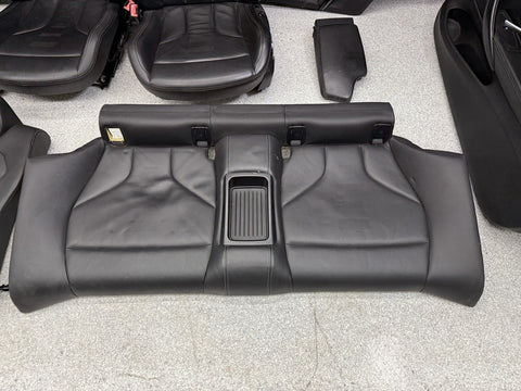 OEM 15-20 BMW F82 M4 LEATHER SEAT SEATS CUSHION INTERIOR SET BLACK