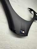 08-13 BMW E90 E92 E93 M3 Lower Steering Wheel Trim Cover Plate Black