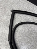 BMW E46 M3 01-06 Passenger Right Door Weather Strip Seal Black OEM *Small Rip