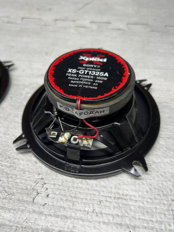 SONY 2WAY SPEAKER XS-GT1325A Audio Speakers PEAK POWER : 150W RATED POWER : 35W