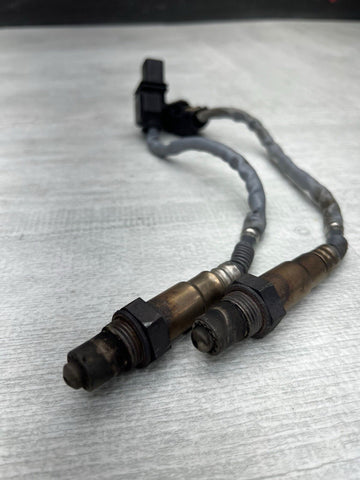 08-13 BMW E90 E92 E93 M3 S65 02 O2 OXYGEN SENSORS EMISSION OEM PAIR
