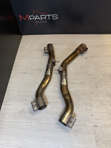 15-20 BMW F80 F82 F83 M3 M4 Factory Exhaust Muffler Midpipe Connecting Pipes