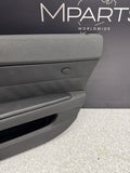 03-08 Bmw E85 Z4 Front Right Passenger Interior Door Card Panel Cover Oem Black