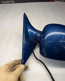 2001-2006 BMW M3 E46 Door Mirror Right Side View Topaz Blue OEM Used