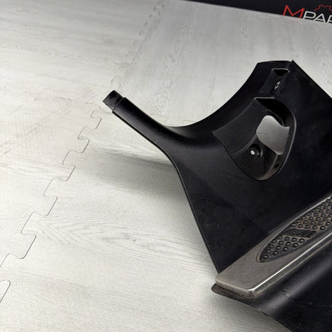 01-06 BMW E46 M3 BLACK DEAD PEDAL KICK PANEL COVER 7902400