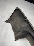 01-06 BMW E46 M3 CSL Style Rear Bumper Diffuser Carbon Fiber / Steel Grey