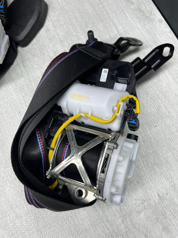 18-23 BMW F97 X3M Front & Rear Seat Belts Set OEM