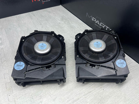 06-13 OEM BMW E60 E90 E92 E93 HiFi Hi-Fi Bass Audio Speaker Sub Subwoofers SET