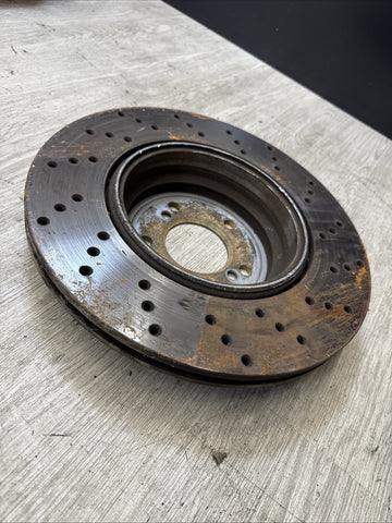 08-13 BMW E90 E92 E93 M3 Rear Brakes Rotors 2283803 2283804 Zimmerman