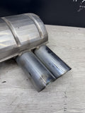 Eisenmann Race Exhaust BMW E46 M3 01-06 2x83mm *Dented*