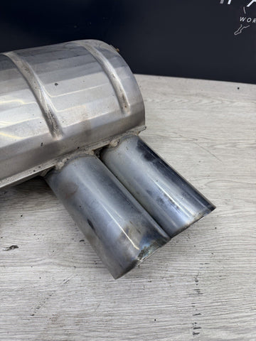 Eisenmann Race Exhaust BMW E46 M3 01-06 2x83mm *Dented*