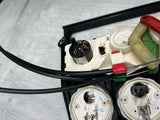 98-02 BMW Z3 M Z3M Trim Center Console Gauge Climate Controls Black 51162491387