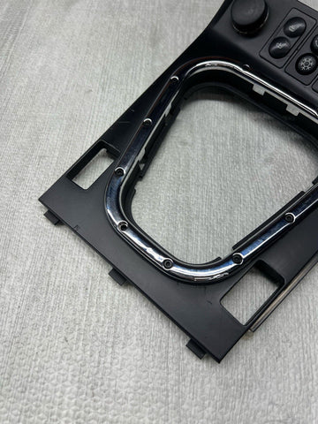 BMW Z3 M Z3M CENTER CONSOLE SHIFTER TRIM W/CHROME RING BLACK