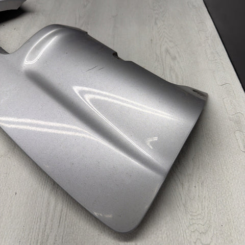 01-06 BMW E46 M3 Rear Bumper Lower Lip Diffuser Trim Panel OEM Titan Silver