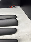 01-06 BMW OEM E46 M3 Coupe Trim Armrest Pads Set Black 8238622
