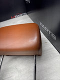2001-2006 BMW E46 M3 Convertible Cinnamon Rear Headrests Head Rests Pair OEM