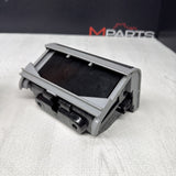 BMW 01-06 E46 330 M3 CENTER CONSOLE REAR STORAGE ASHTRAY TRAY GRAY OEM