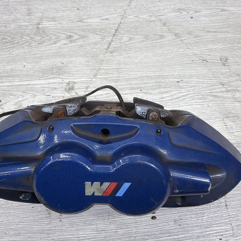 BMW 15-20 F87 M2 F30 F31 F80 F82 F83 M3 M4 Front Left Driver Brake Caliper Blue