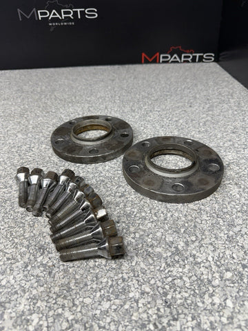 15MM Spacers + Extended Bolts PAIR 5x120 BMW E SERIES