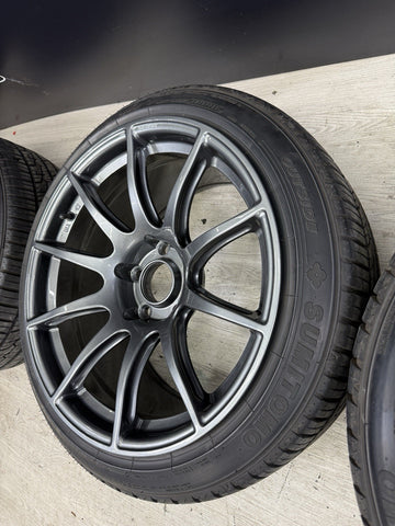 APEX SM-10 18” Wheels Rims 18x10 18x11 5x120 BMW E46 M3