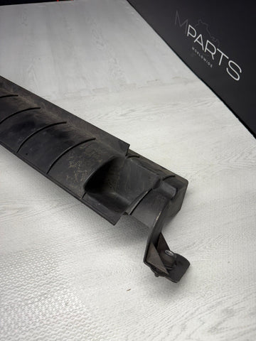 08-13 BMW E90 E92 E93 M3 S65 Engine Front Lower Oil Cooler Bracket Duct OEM