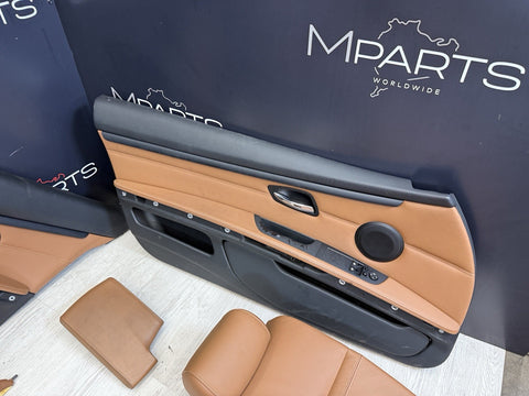 07-13 BMW E92 335 Coupe Original Saddle Brown Interior Seats Complete Heated
