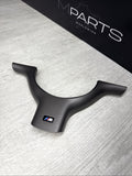 OEM 01-06 BMW E46 M3 Lower Steering Wheel Trim Cover Plate Titan Shadow Grey