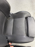 01-06 BMW E46 M3 Convertible Interior Front Non Heated Seats Black