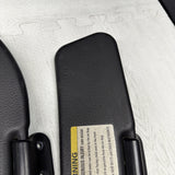 98-02 BMW Z3 M Z3M CONVERTIBLE PANELS SUN VISORS BLACK