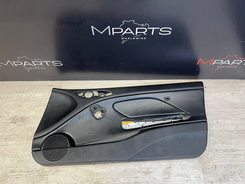01-06 BMW E46 M3 PASSENGER RIGHT SIDE DOOR PANEL CARD BLACK OEM