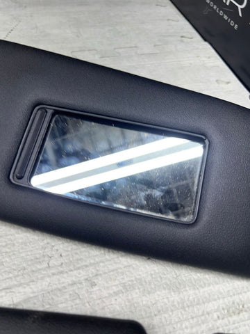 BMW E36 M3 95-99 Sedan Black Sun Visors Sunvisors Pair