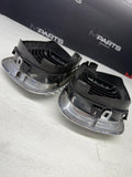 BMW OEM 01-06 E46 M3 Front Kidney Grilles Chrome 51138208685 51138208686