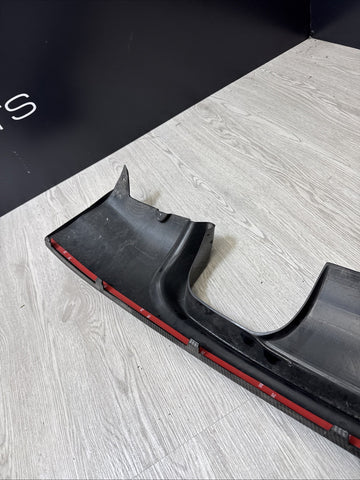 BMW 01-06 E46 M3 Rear Bumper Lower Carbon Fiber Diffuser Trim Panel CSL Style