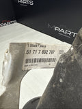 BMW E46 M3 Front Right Air Duct Intake Brake Scoop Channel 7892786